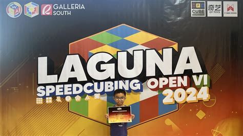 Laguna Speedcubing Open VI 2024 .